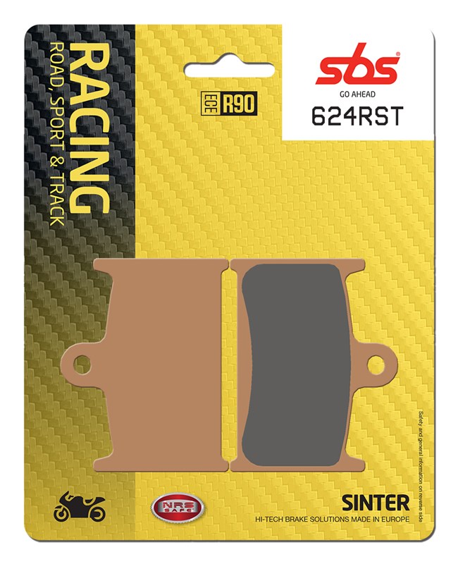 SBS brake pads KH145 / KH236 track and sport sinteredcolour gold (624RST)